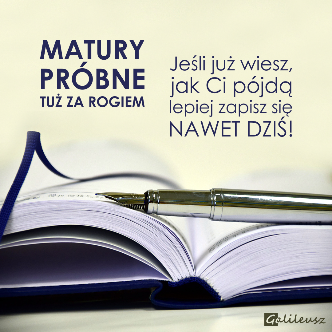 MATURY PRÓBNE